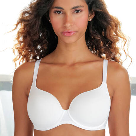 ANTIGEL Heart-shaped padded bra New Apesanteur White