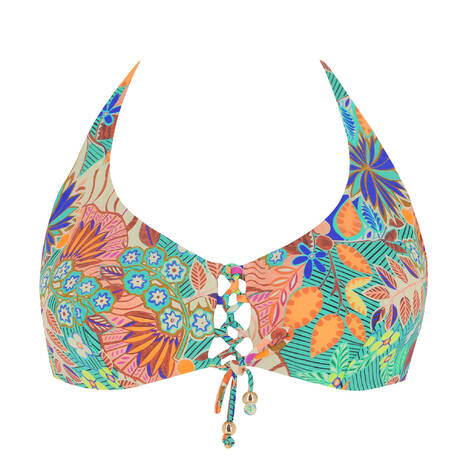 VERDISSIMA Haut de maillot de bain brassière Modern Jungle Vert