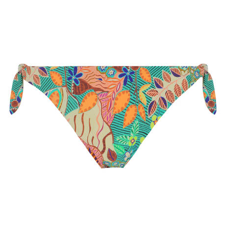 VERDISSIMA Tie side bikini bottom Modern Jungle Green