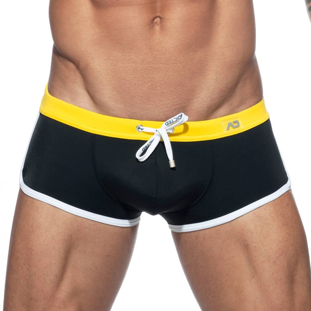 Norway 1963 Blue Polyamide Men's Swim Boxer