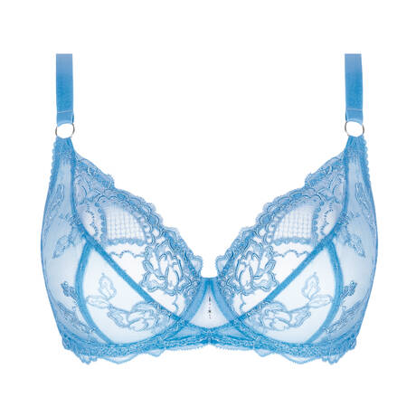 LISE CHARMEL Demi-cup bra fitting Sublime en Dentelle Azur Sublime