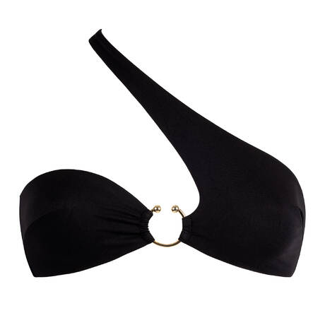 LIVY Bandeau bikini top West Lake Black