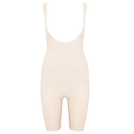 SIMONE PÉRÈLE Shaping mid-thigh panty jumpsuit Story Peau Rosée