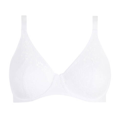 CHANTELLE Lace Full-cup bra Easy Feel Norah White