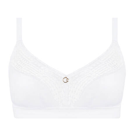 CHANTELLE Wireless bra Intrigue White