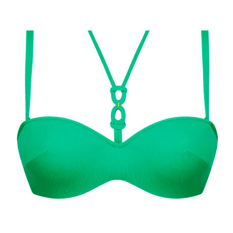LISE CHARMEL Haut de maillot de bain bandeau coques Grâce Infinie Emeraude Infini