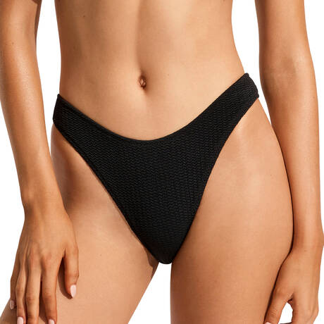 SEAFOLLY High leg bikini bottom Sea Dive Black