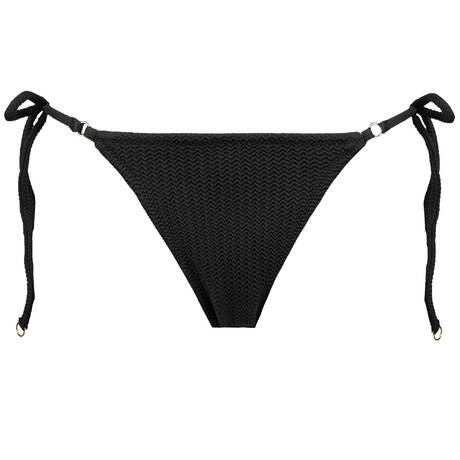 SEAFOLLY Brazilian bikini bottom Sea Dive Black