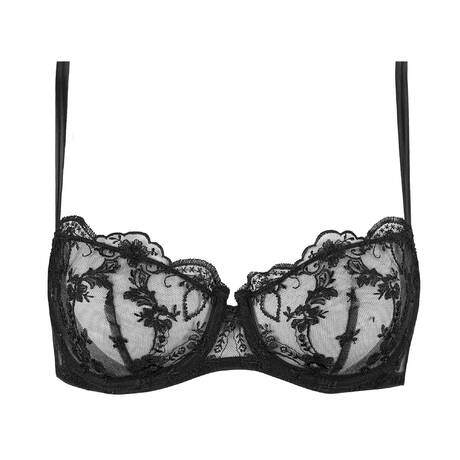 I.D. SARRIERI Demi-cup bra Loulou Black