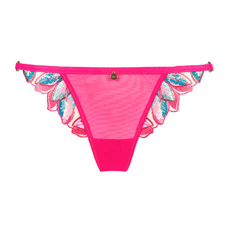 ATELIER AMOUR Slip Oiseau de Paradis Cherry