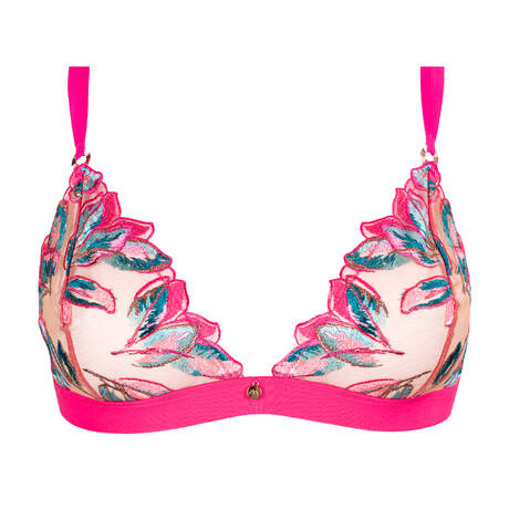 ATELIER AMOUR Wireless bra Oiseau de Paradis Cherry