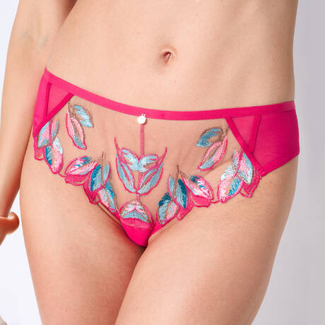 ATELIER AMOUR Shorty Oiseau de Paradis Cherry