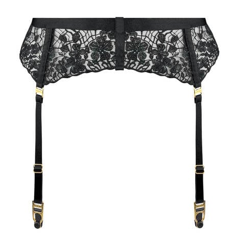BORDELLE Garter belt Améla Black