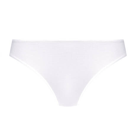 HANRO Slip en coton Ultralight Blanc