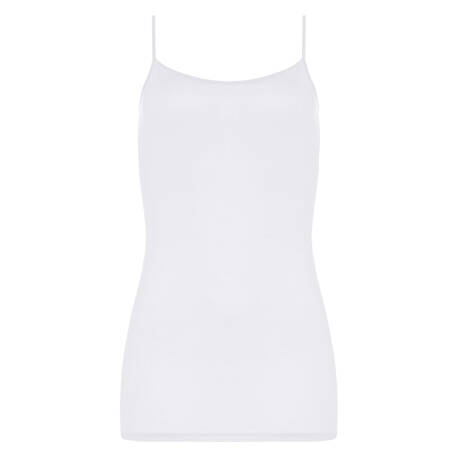 HANRO Caraco en coton Ultralight Blanc