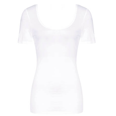 HANRO T-shirt en coton Ultralight Blanc