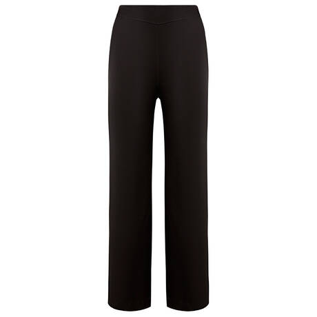SIMONE PÉRÈLE Pantalon de pyjama en soie Love Me Noir