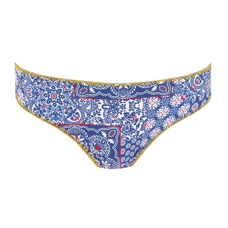 LULI FAMA Brief bikini bottom Americana Vibes Multicolored
