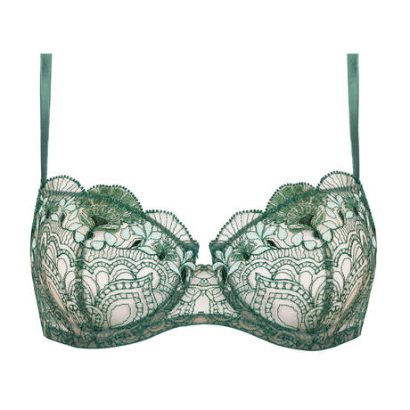 I.D. SARRIERI Demi-cup bra Venetian Glass Green