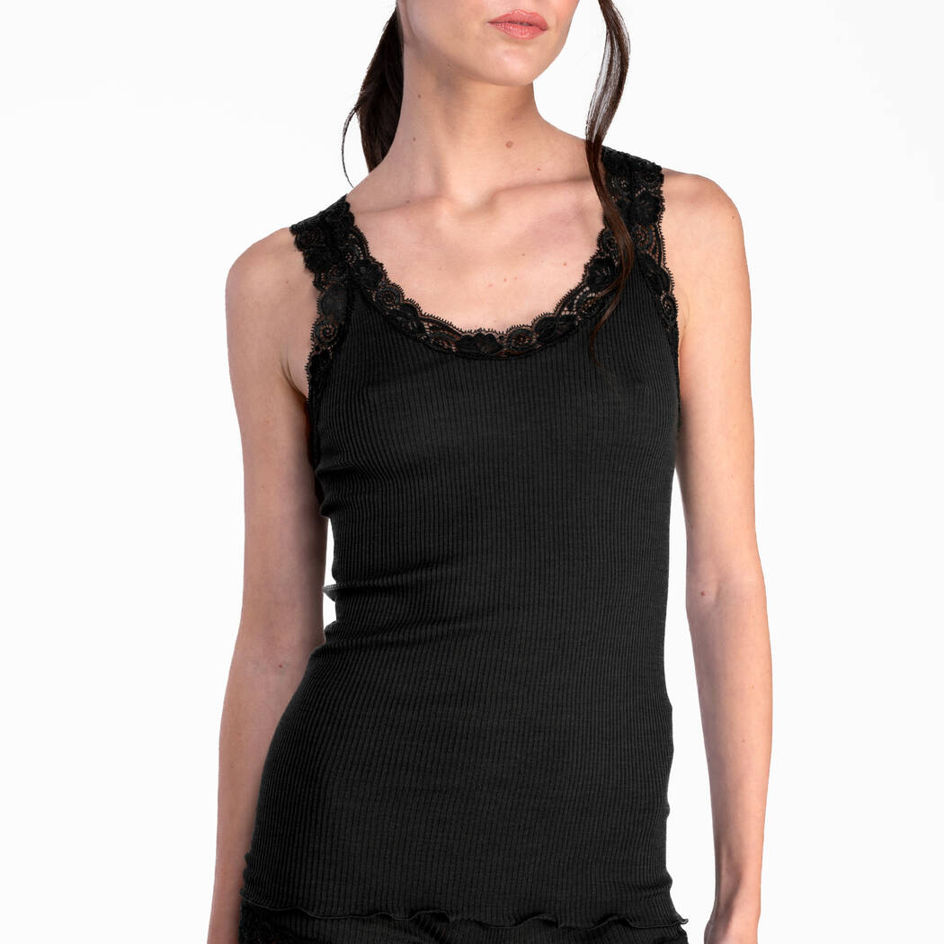 Wool and silk tank, image 2 of 2