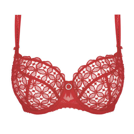 EMPREINTE Balconette bra Romy Rouge Impérial