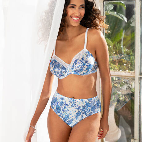 【ANTIGEL】新作ショーツ★PATIO FRAICHEUR★Slip seduction Seduction briefs Antigel Patio Fraîcheur (Bleu Azul)