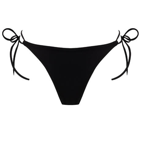 LIVY Bas de maillot de bain brésilien lacets Sandlake Noir