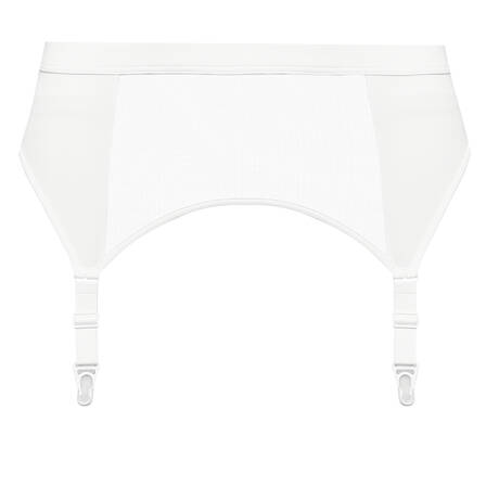 MAISON CLOSE Garter belt Pure Tentation White