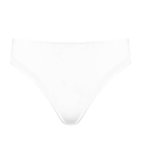 MAISON CLOSE Culotte haute ouverte Pure Tentation Blanc