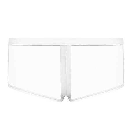 MAISON CLOSE Zipped hipster Pure Tentation White