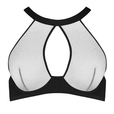 MAISON CLOSE Soutien-gorge bustier Pure Tentation Noir