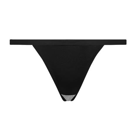 MAISON CLOSE String ouvert Pure Tentation Noir