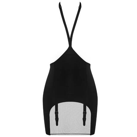 MAISON CLOSE Open harness skirt Pure Tentation Black