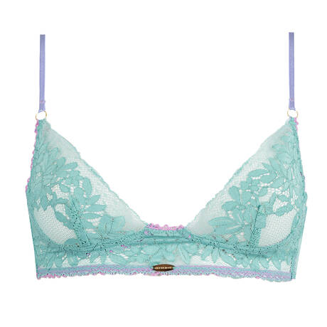NETTE ROSE Lace Triangle bra Sally Lilac Multi