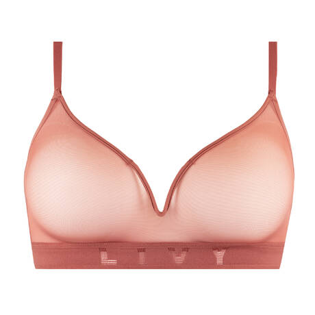 LIVY Triangle bra wireless Blue Monday Chesnut