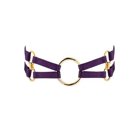 BORDELLE Double choker Nara Deep Purple