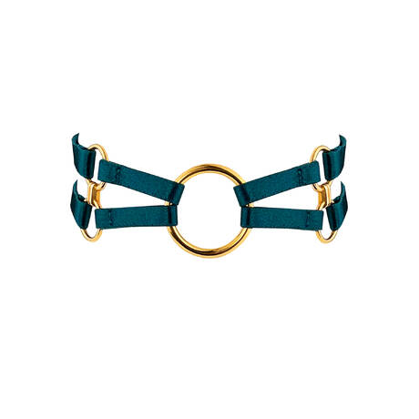 BORDELLE Double choker Nara Teal