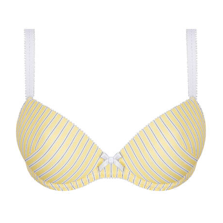ANTIGEL Padded bra underwire Un Brin Garçonne Jaune Liquette