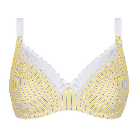 ANTIGEL Demi-cup bra fitting underwire Un Brin Garçonne Jaune Liquette