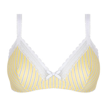 ANTIGEL Triangle bra wireless Un Brin Garçonne Jaune Liquette