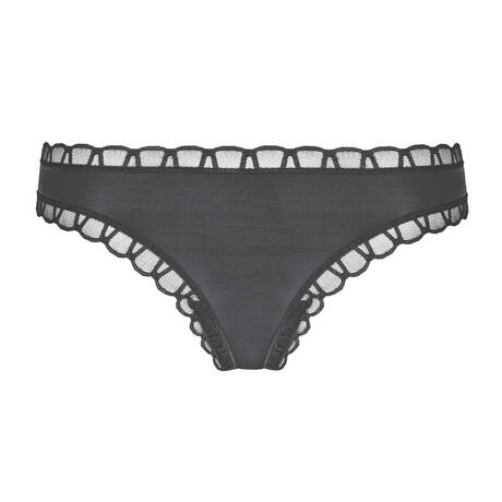 MEY Shorty échancré Poetry Temptation Thunder Grey