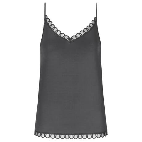 MEY Thin straps tank Poetry Temptation Thunder Grey