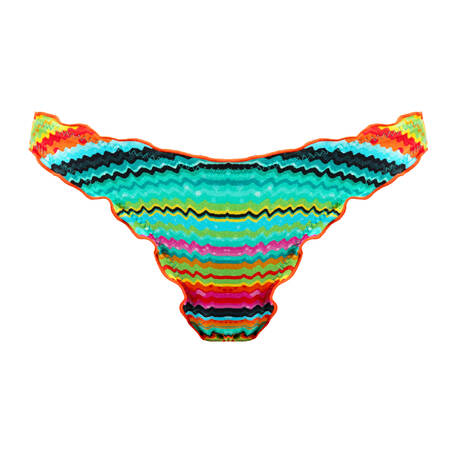 LULI FAMA High leg bikini bottom Hola Verano Multicolor