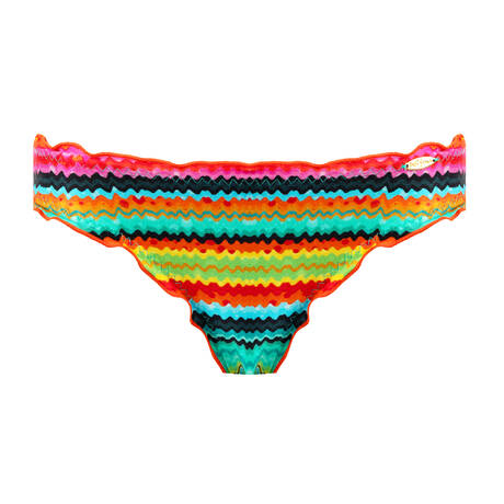 LULI FAMA Brief bikini bottom Hola Verano Multicolor