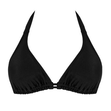 LULI FAMA Wireless Triangle bikini top Cosita Buena Black