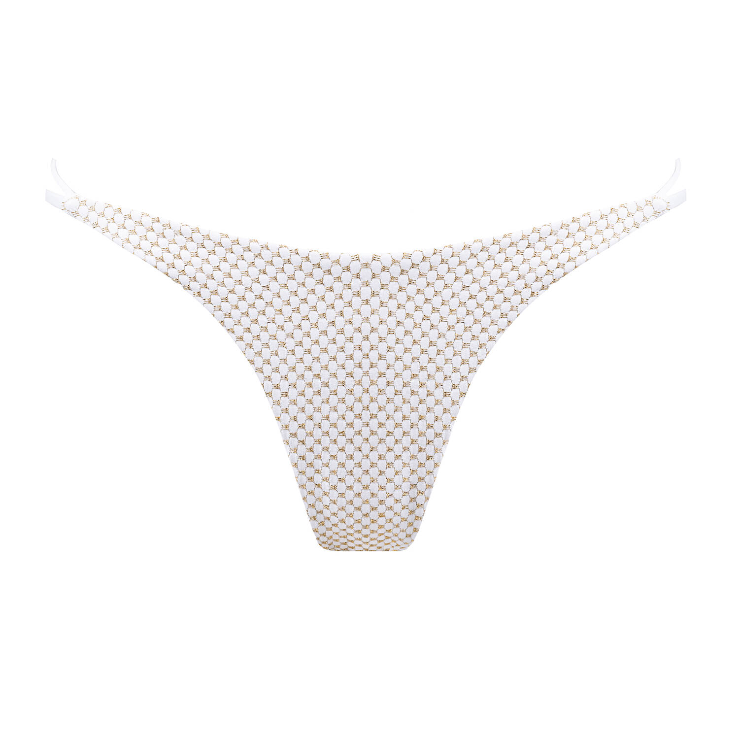 Luli Fama 2 pieces swimwear set Sunkiss Glow White