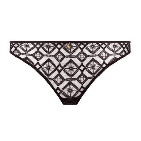 AUBADE Slip brésilien Sense of Illusion Noir