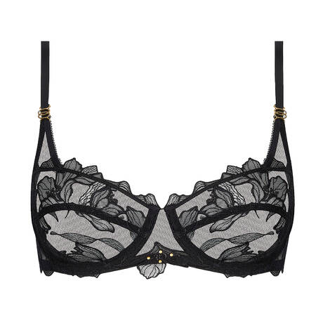 LISE CHARMEL Demi-cup bra Désir Et Volupté Black
