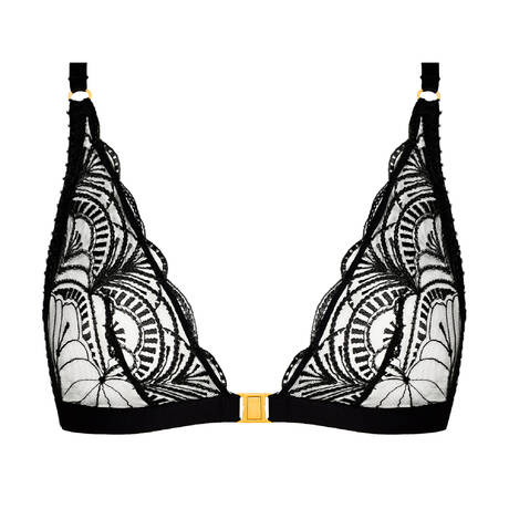 AUBADE Front opening Wireless bra Vibes Black