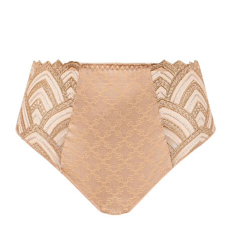 LOUISA BRACQ High-waisted panty Jeanne Nude